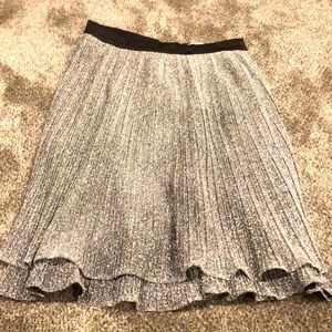 Silver Holiday Skirt Medium- Brand: After Market
